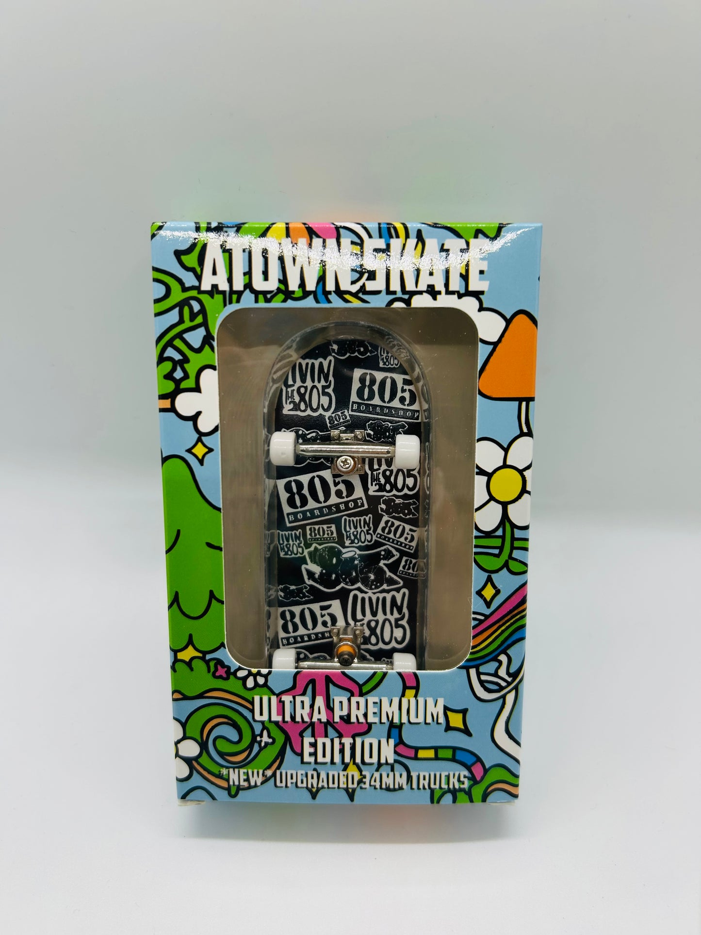 Atown Skate Ultra Premium Edition Fingerboard 805 Sticker Slap
