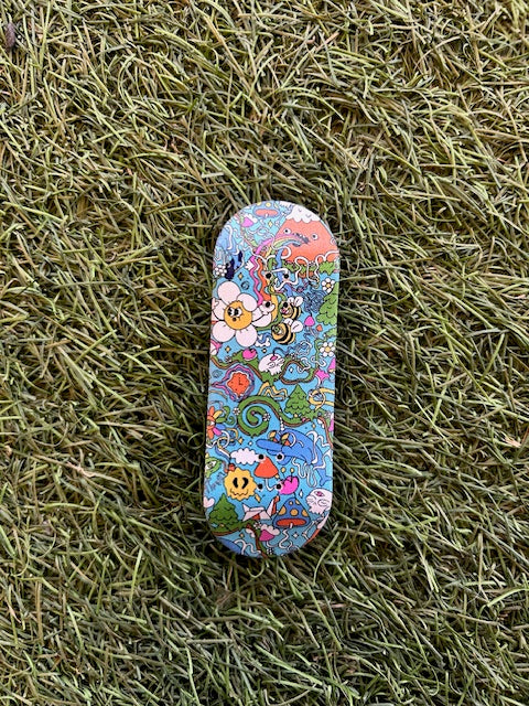 Atown Skate Ultra Premium 34mm Fingerboard Deck Collage
