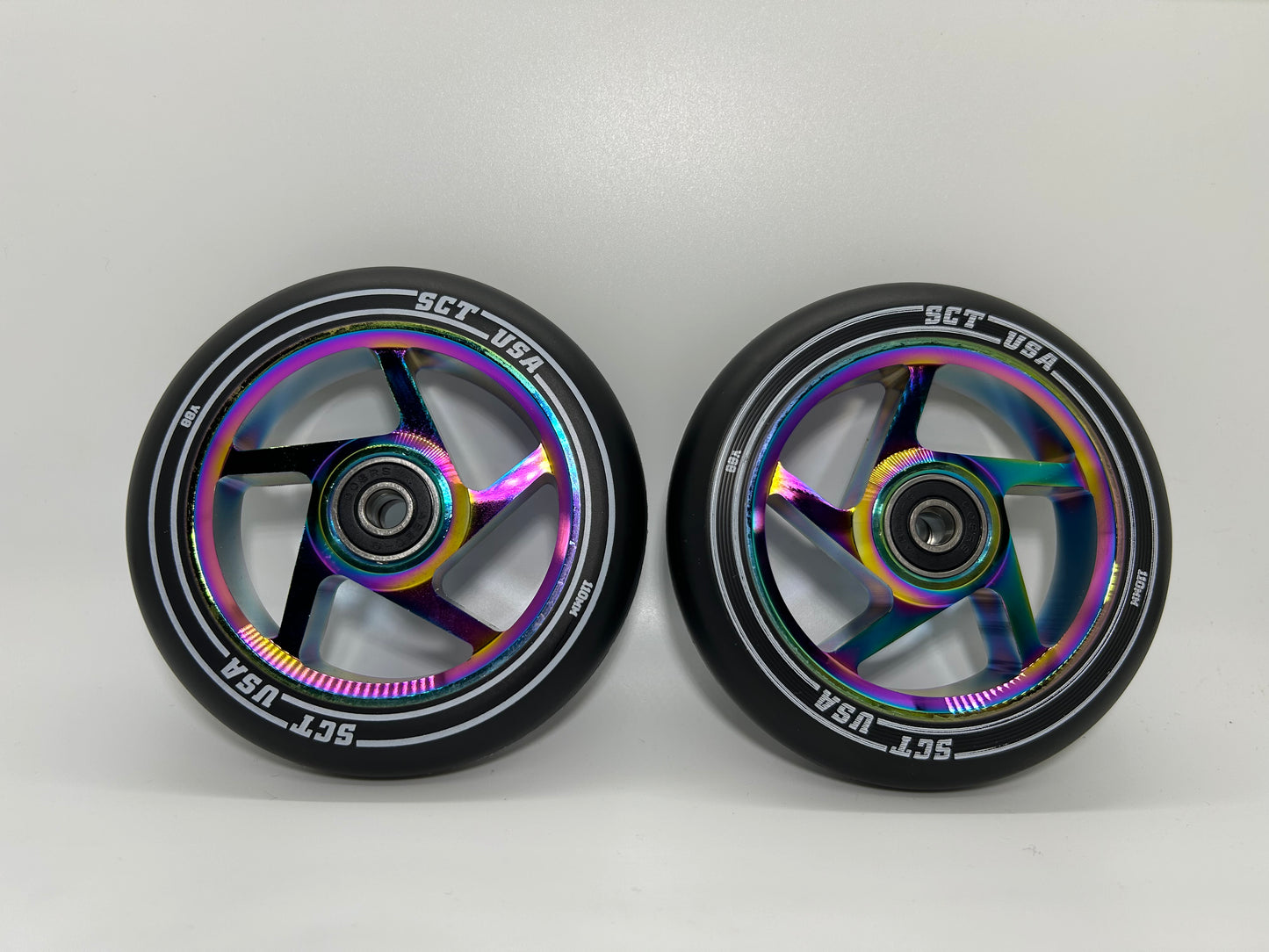 SCT USA Spoked Wheels 110mm