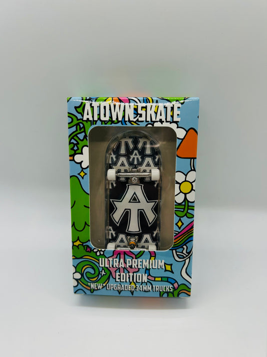 Atown Skate Ultra Premium Edition Fingerboard Atown Logo Black