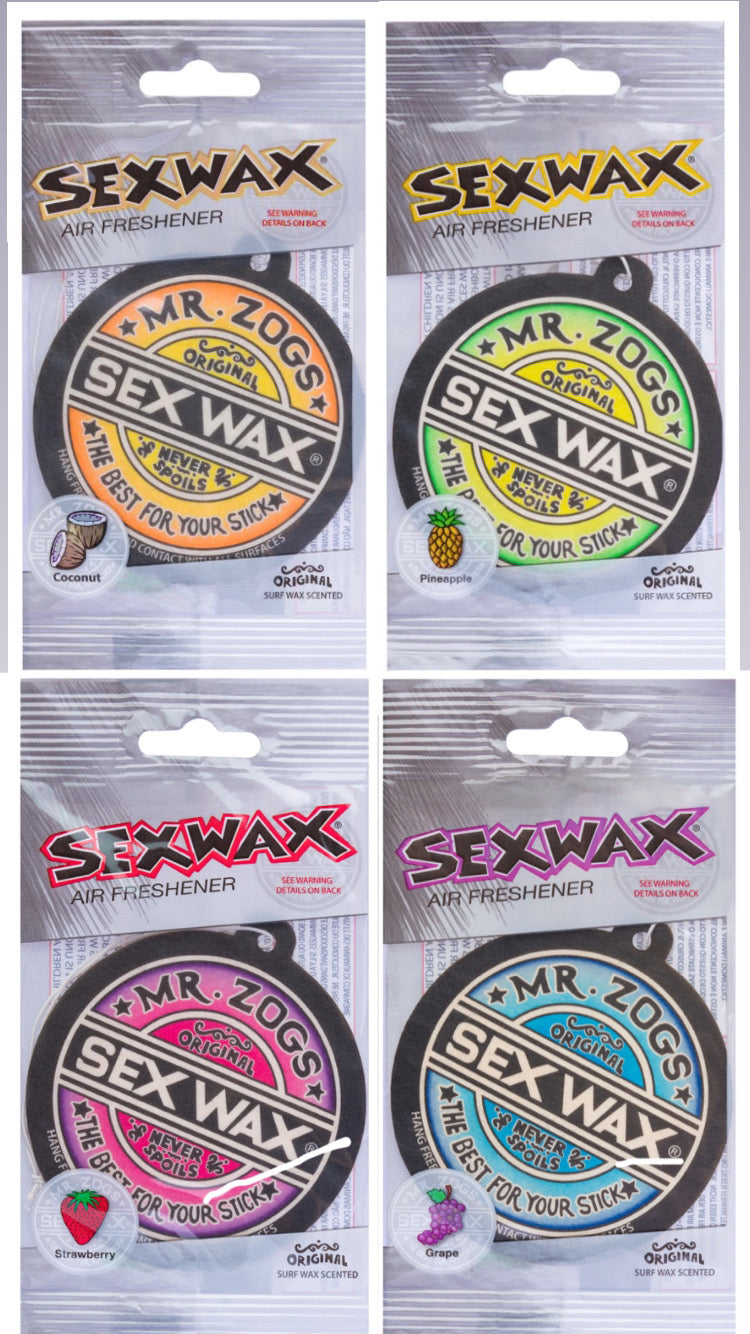 Mr Zog’s Sex Wax Air Fresheners