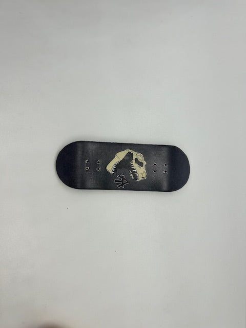 Atown Skate Ultra Premium 34mm Fingerboard Deck Dino Skull